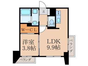 アクア葛原の物件間取画像